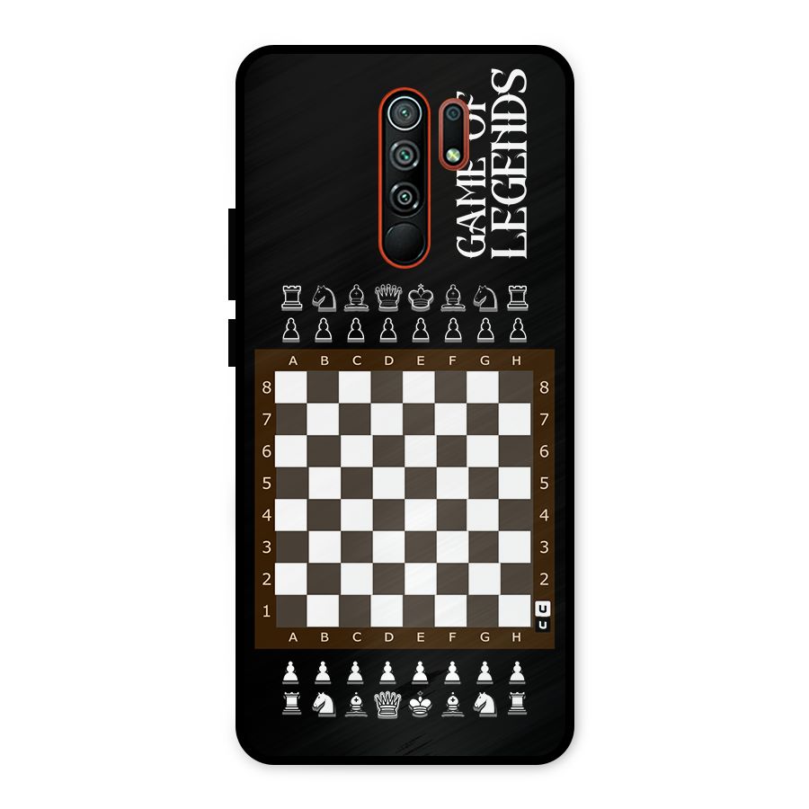 Game Of Legends Metal Back Case for Redmi 9 Prime