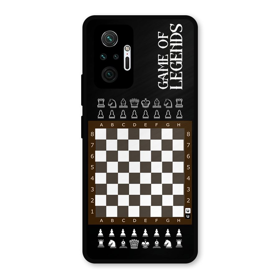 Game Of Legends Metal Back Case for Redmi Note 10 Pro