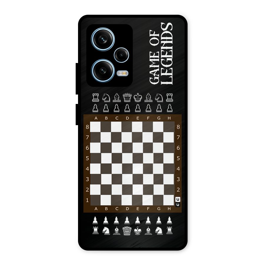 Game Of Legends Metal Back Case for Redmi Note 12 Pro