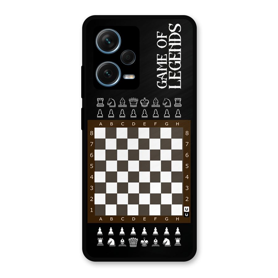 Game Of Legends Metal Back Case for Redmi Note 12 Pro Plus 5G