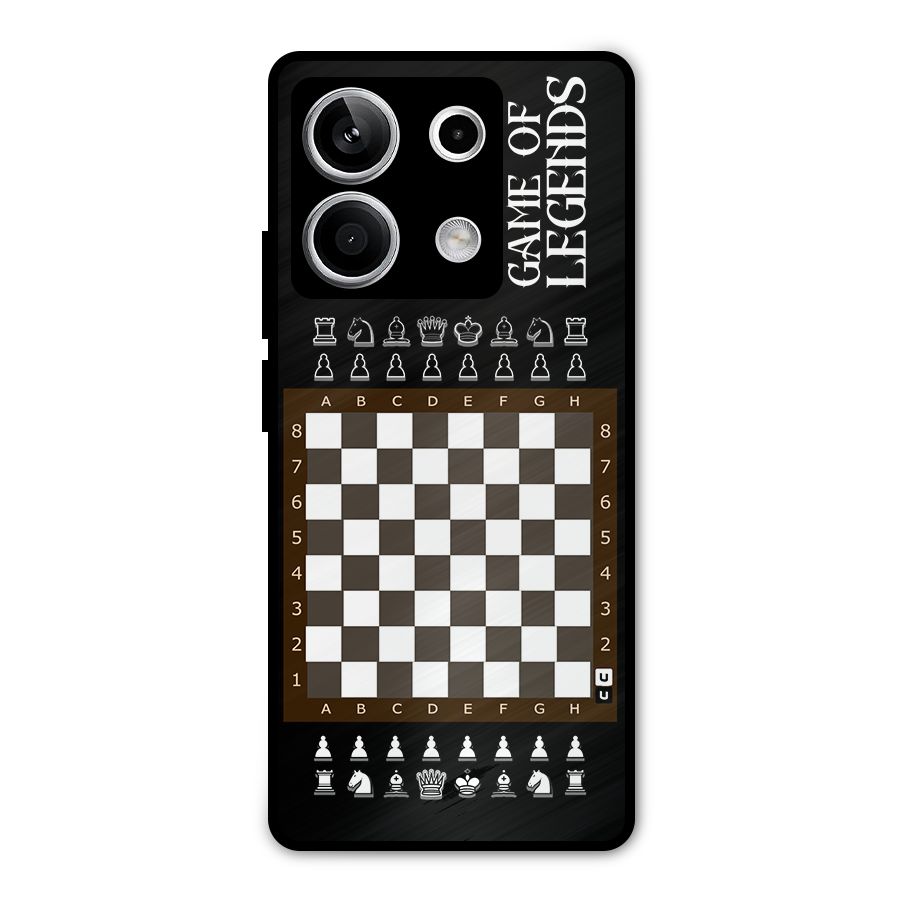 Game Of Legends Metal Back Case for Redmi Note 13 5G