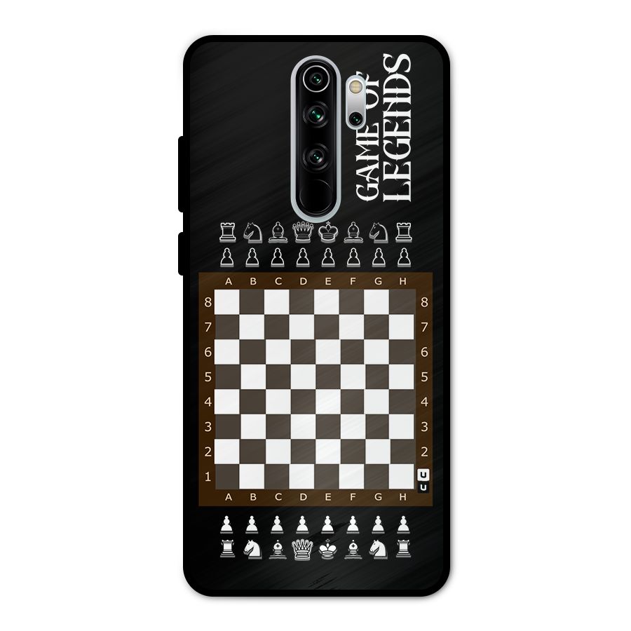 Game Of Legends Metal Back Case for Redmi Note 8 Pro