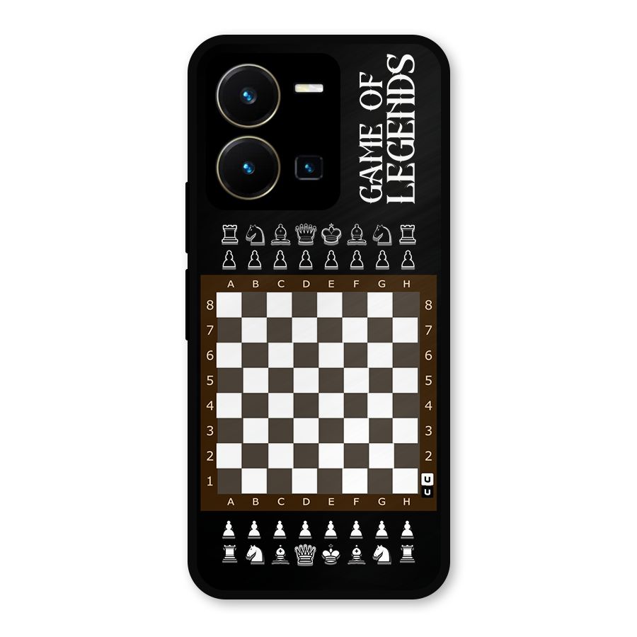 Game Of Legends Metal Back Case for Vivo Y35