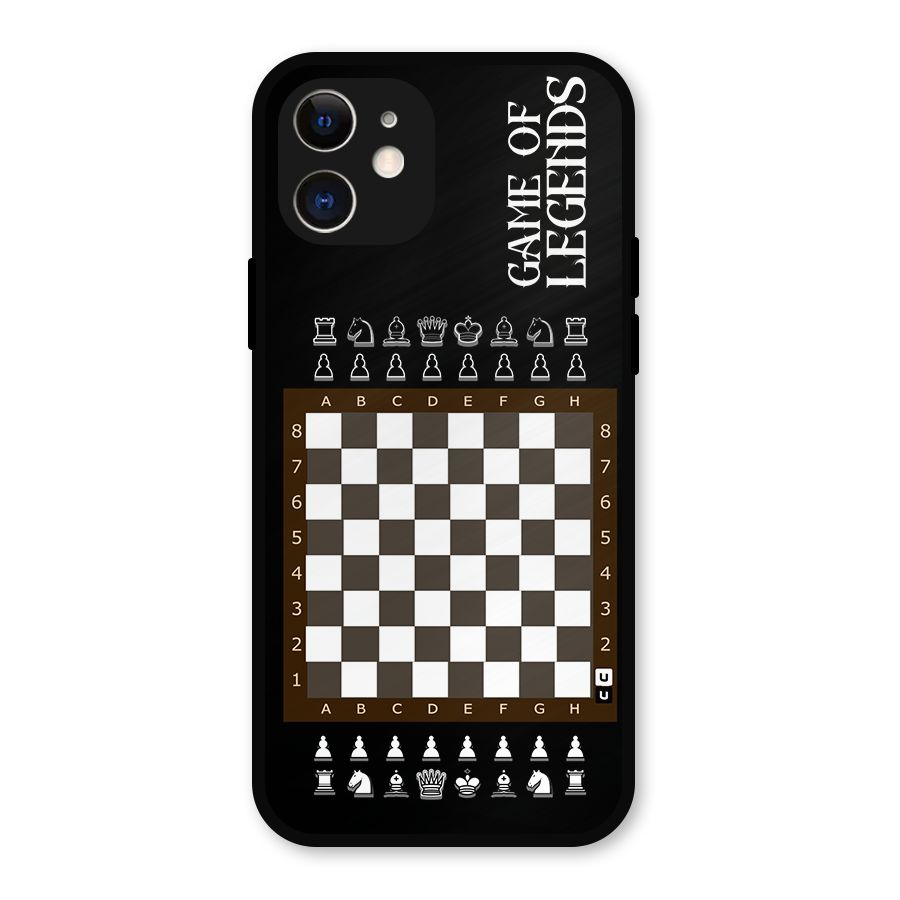 Game Of Legends Metal Back Case for iPhone 12
