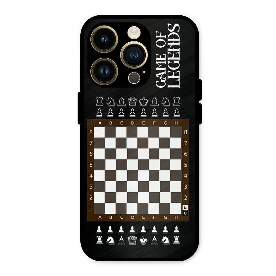 Game Of Legends Metal Back Case for iPhone 14 Pro
