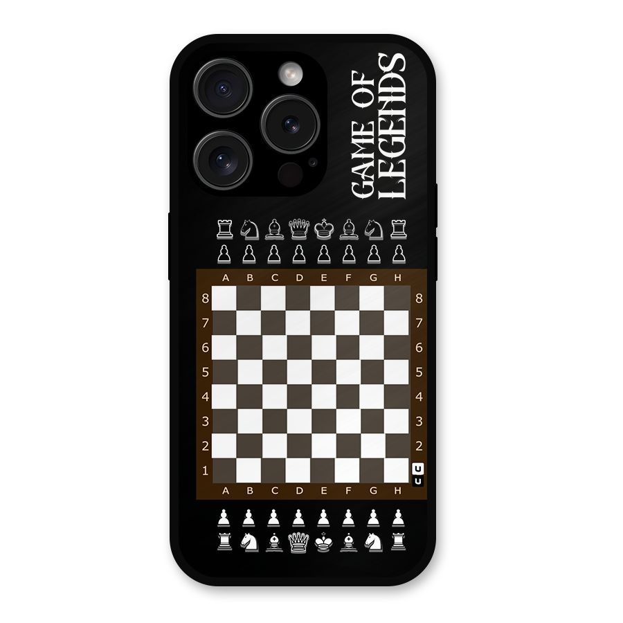 Game Of Legends Metal Back Case for iPhone 15 Pro