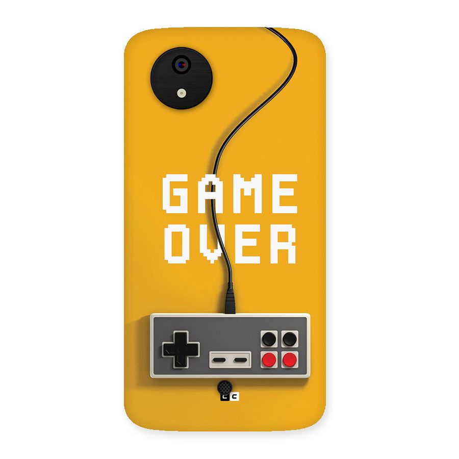 Game Over Remote Back Case for Canvas A1  AQ4501