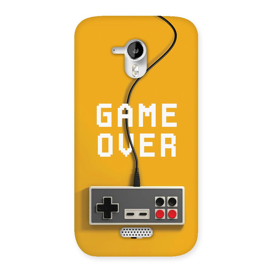 Game Over Remote Back Case for Canvas HD A116