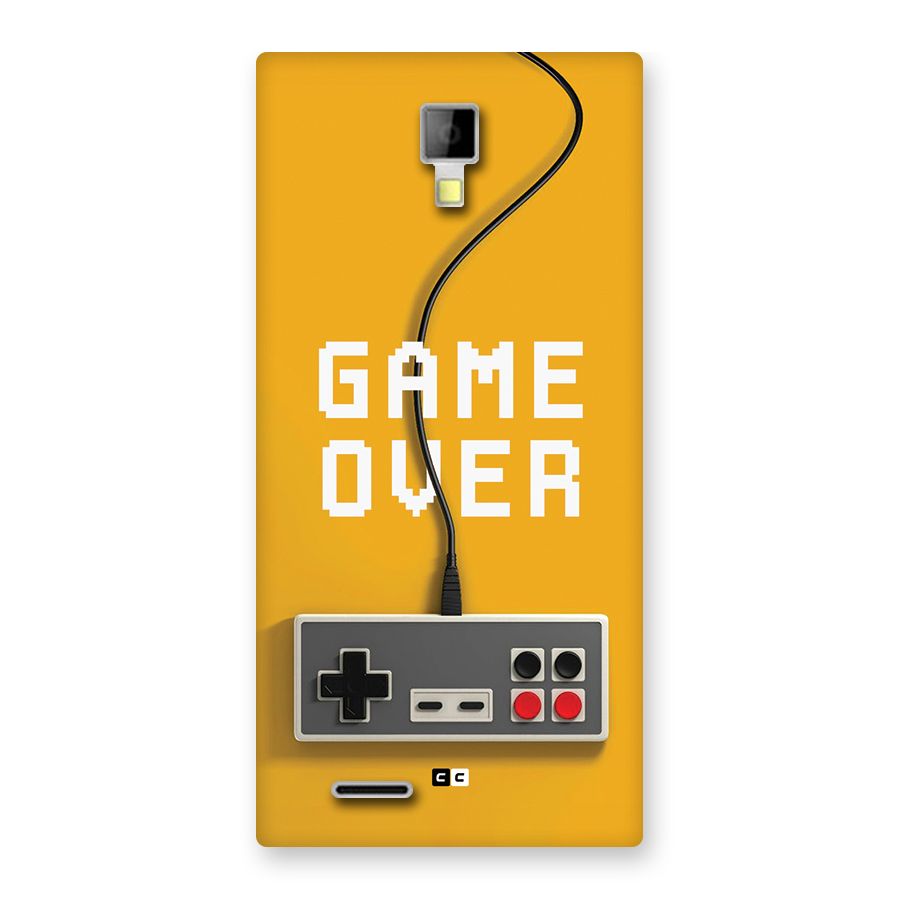 Game Over Remote Back Case for Canvas Xpress A99