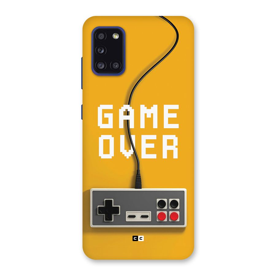 Game Over Remote Back Case for Galaxy A31
