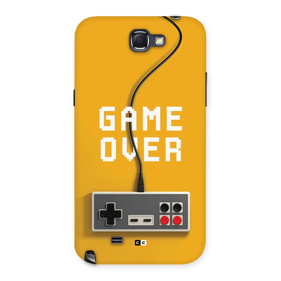 Game Over Remote Back Case for Galaxy Note 2