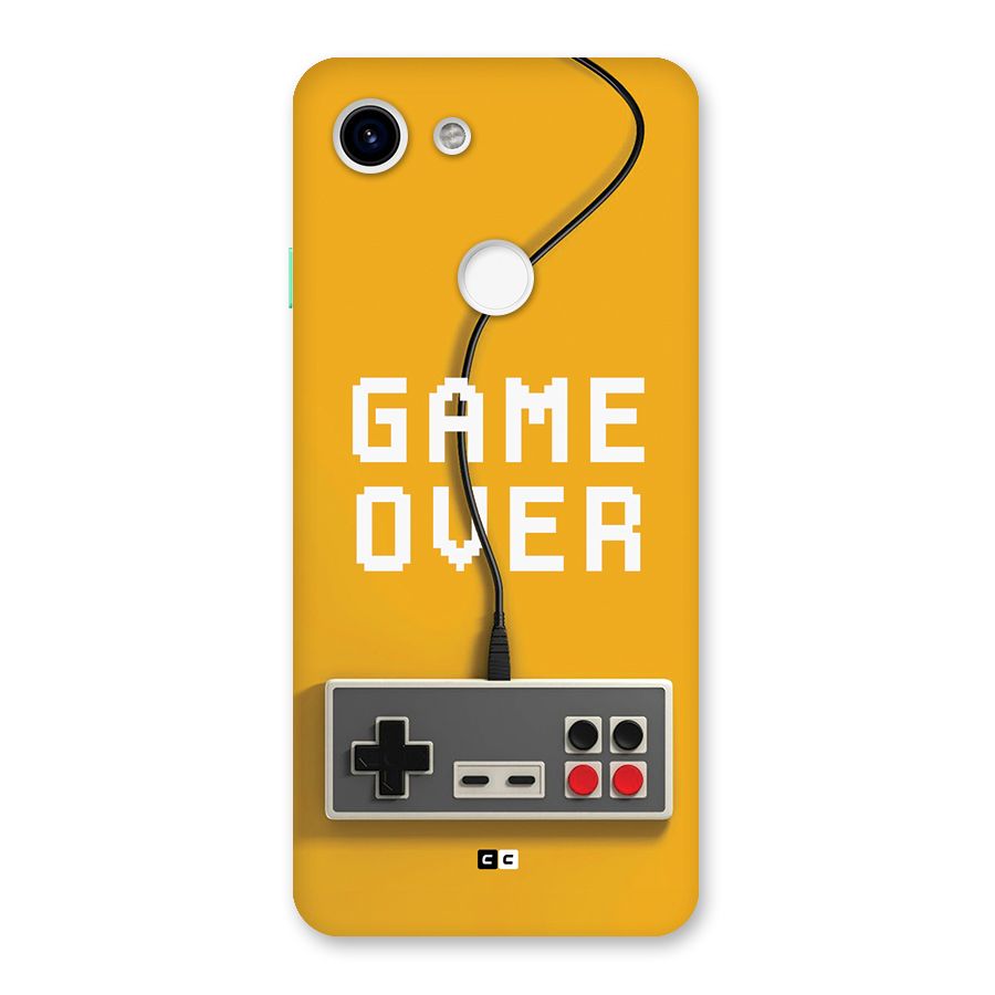 Game Over Remote Back Case for Google Pixel 3