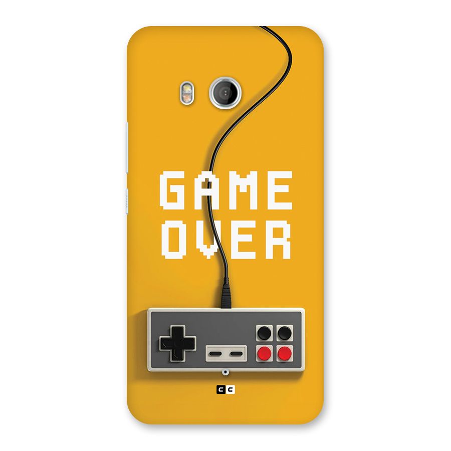 Game Over Remote Back Case for HTC U11