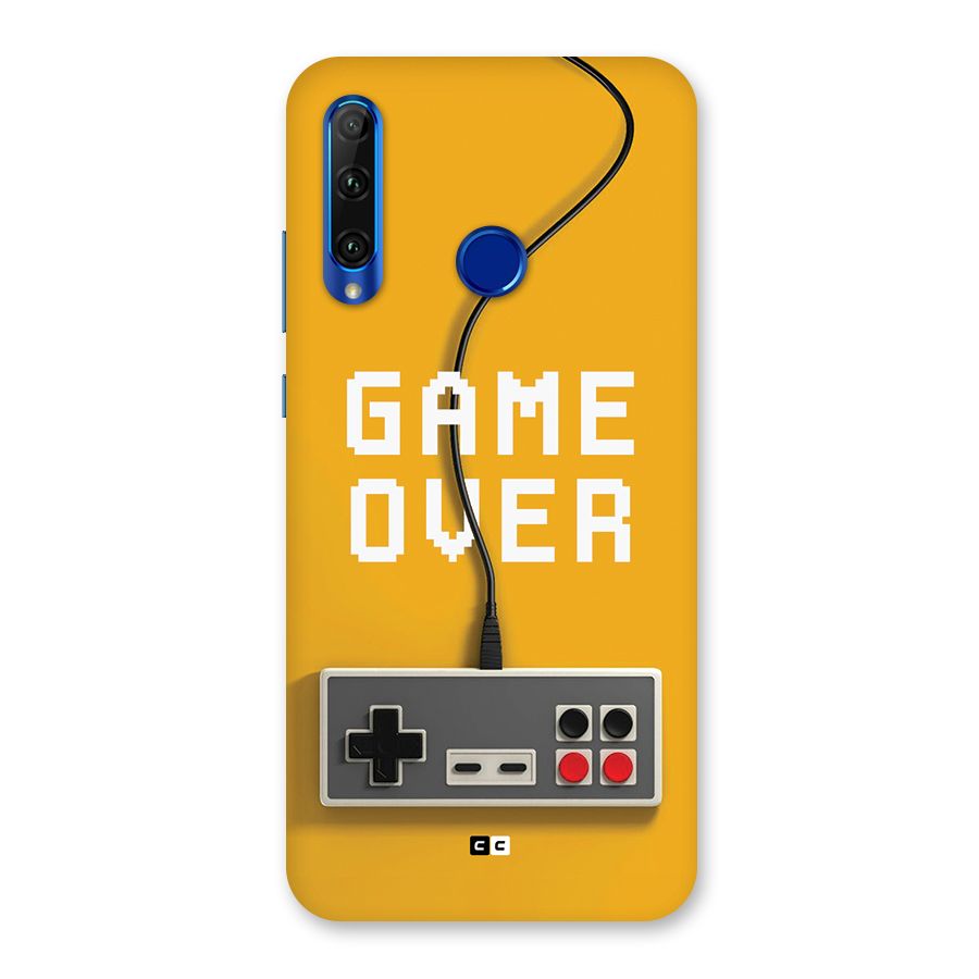 Game Over Remote Back Case for Honor 20i