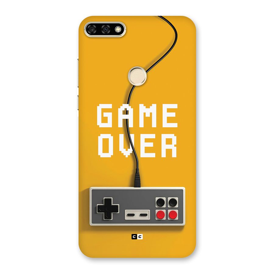 Game Over Remote Back Case for Honor 7A