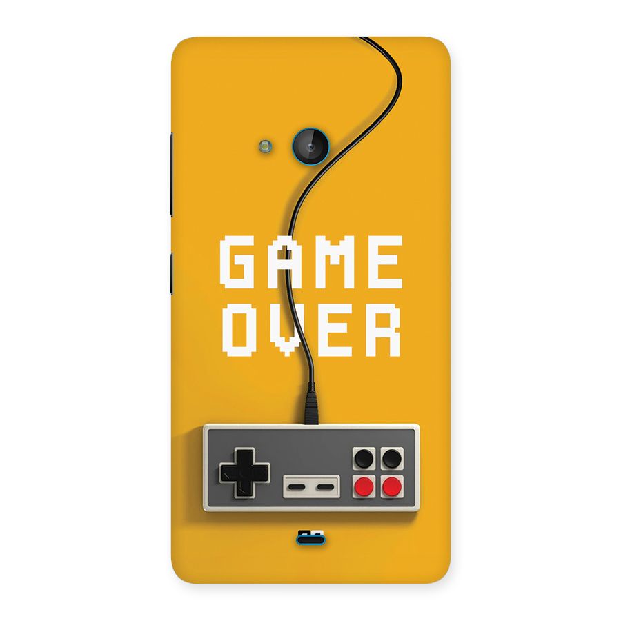 Game Over Remote Back Case for Lumia 540