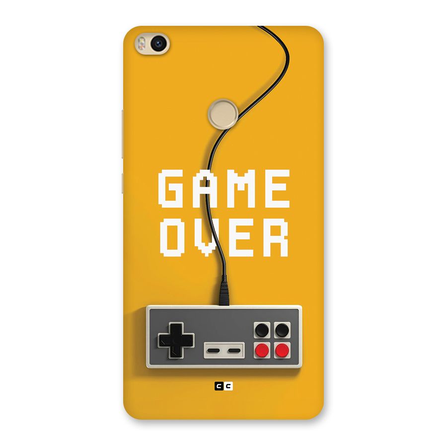 Game Over Remote Back Case for Mi Max 2