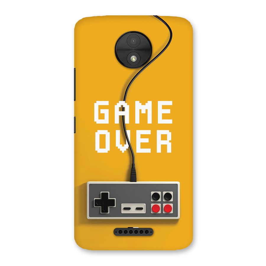 Game Over Remote Back Case for Moto C