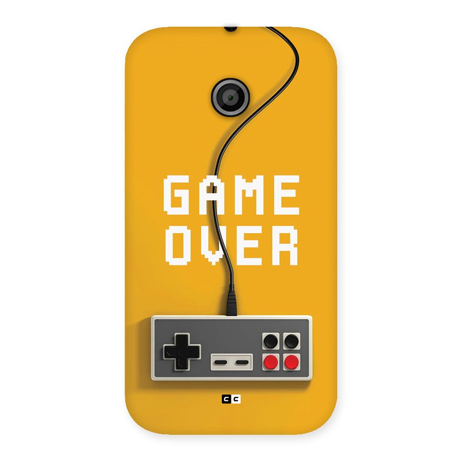 Game Over Remote Back Case for Moto E