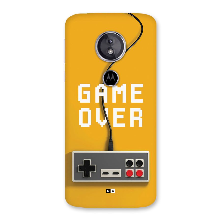 Game Over Remote Back Case for Moto E5