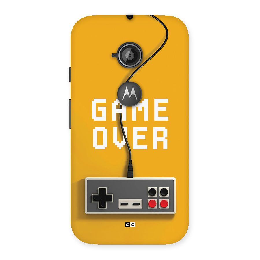 Game Over Remote Back Case for Moto E 2nd Gen