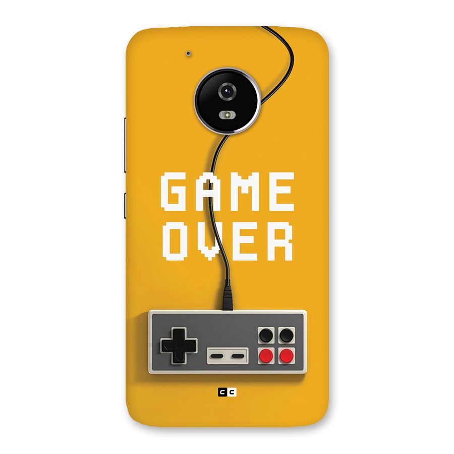 Game Over Remote Back Case for Moto G5