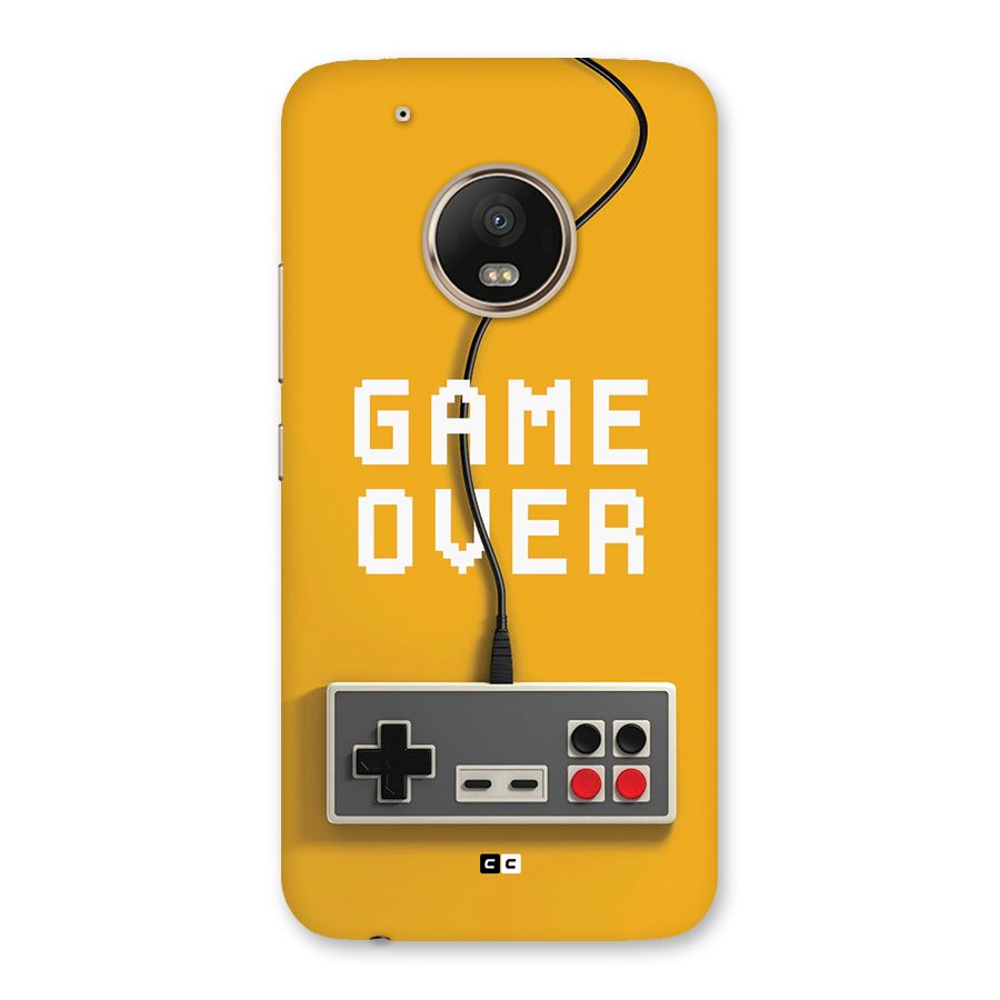 Game Over Remote Back Case for Moto G5 Plus