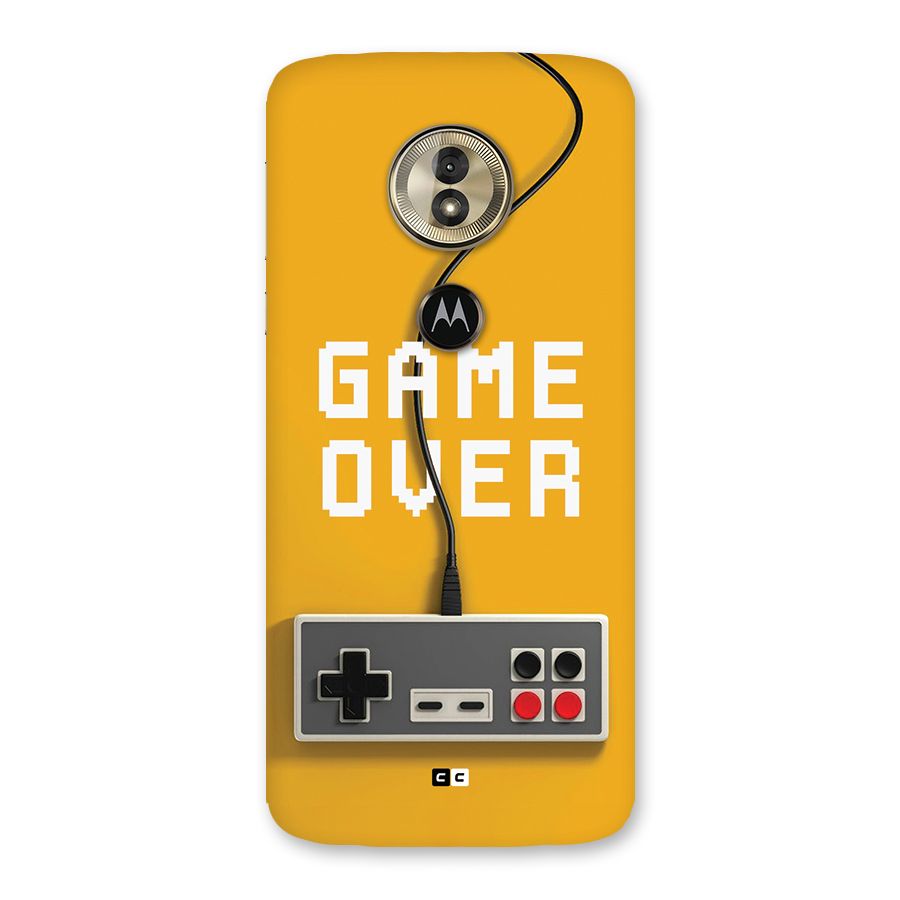 Game Over Remote Back Case for Moto G6 Play