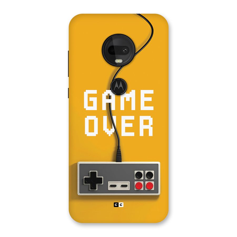 Game Over Remote Back Case for Moto G7