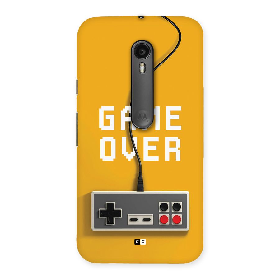 Game Over Remote Back Case for Moto G Turbo