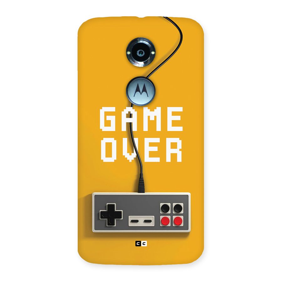 Game Over Remote Back Case for Moto X2