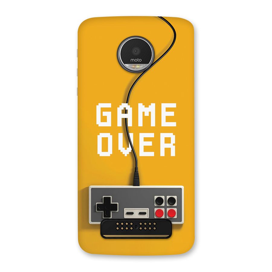 Game Over Remote Back Case for Moto Z Play