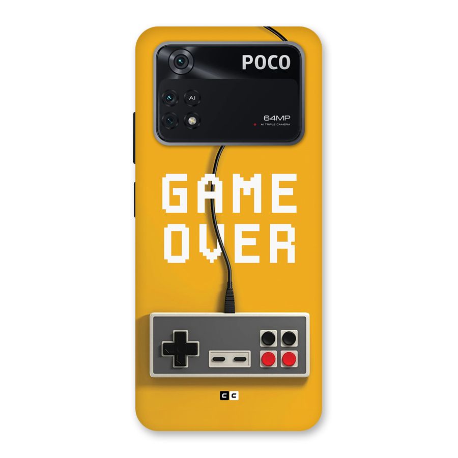 Game Over Remote Back Case for Poco M4 Pro 4G