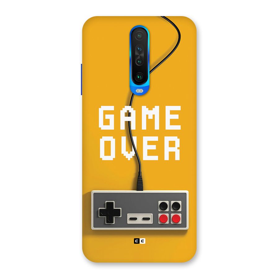 Game Over Remote Back Case for Poco X2