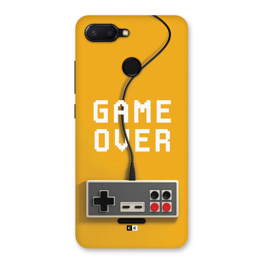 Game Over Remote Back Case for Redmi 6