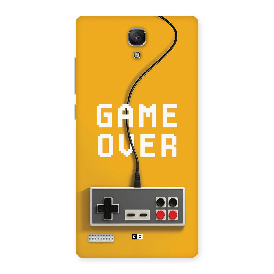 Game Over Remote Back Case for Redmi Note