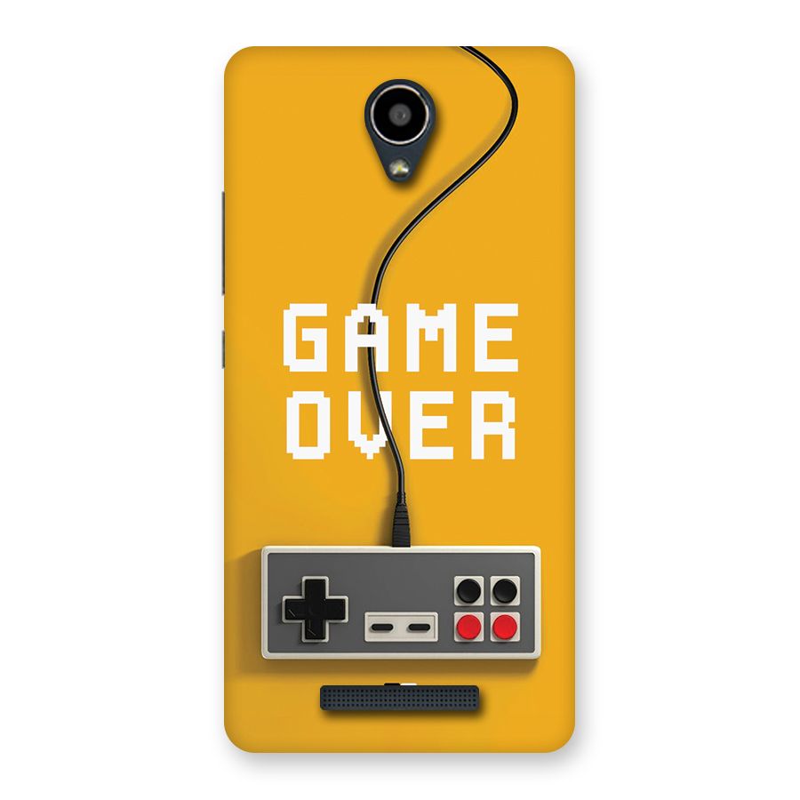 Game Over Remote Back Case for Redmi Note 2