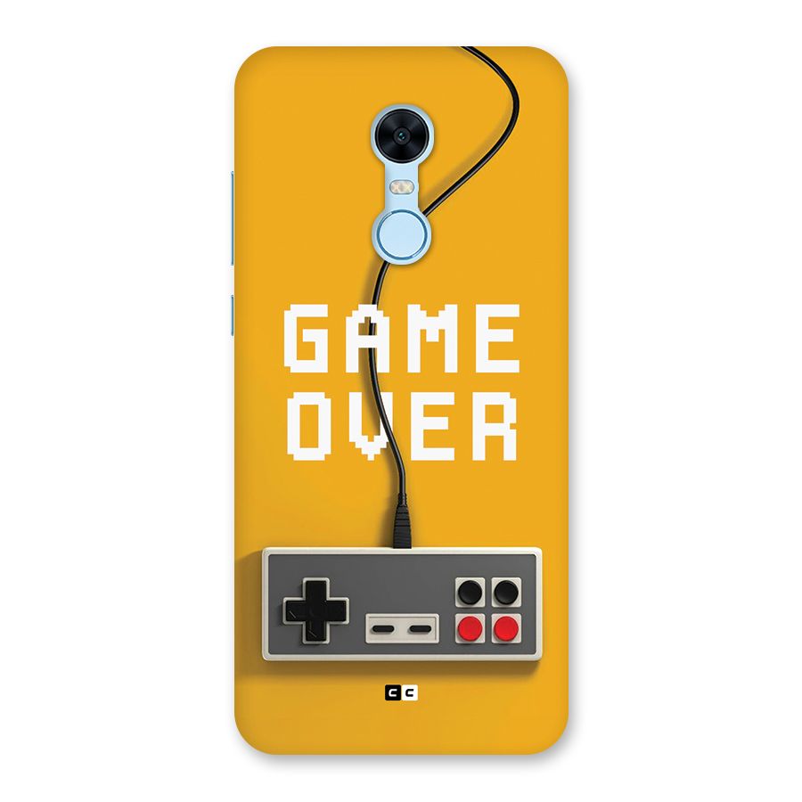 Game Over Remote Back Case for Redmi Note 5