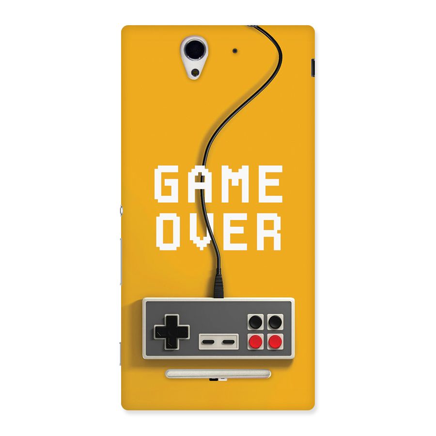 Game Over Remote Back Case for Xperia C3