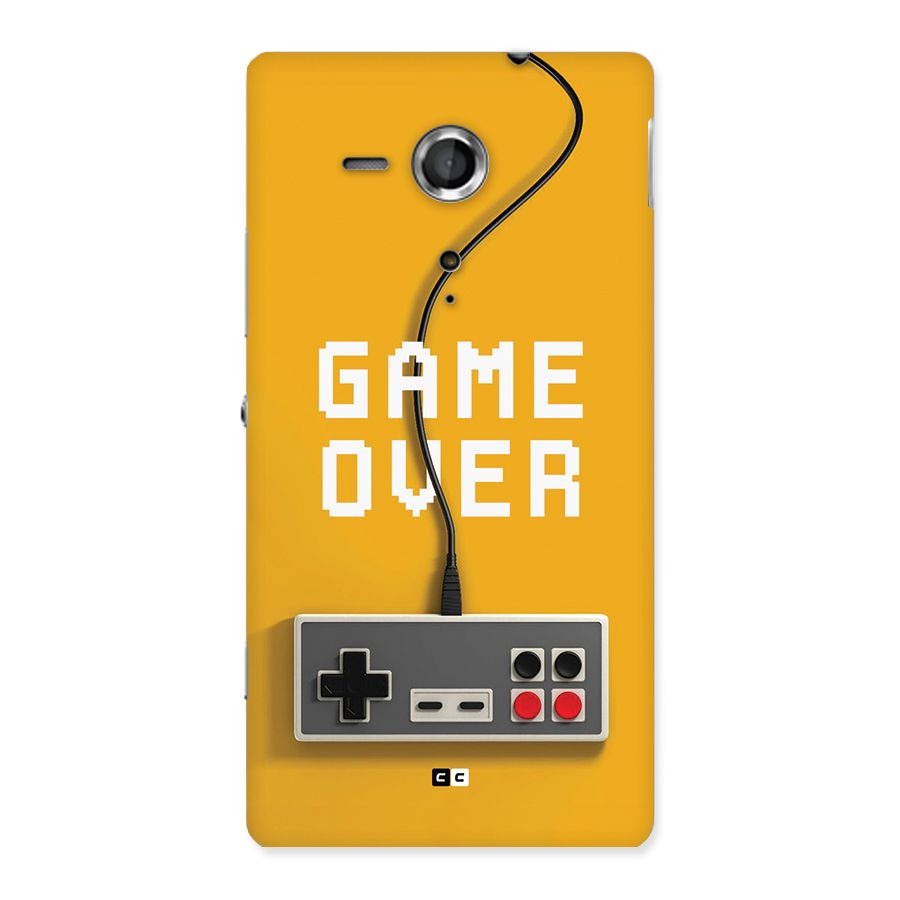 Game Over Remote Back Case for Xperia Sp
