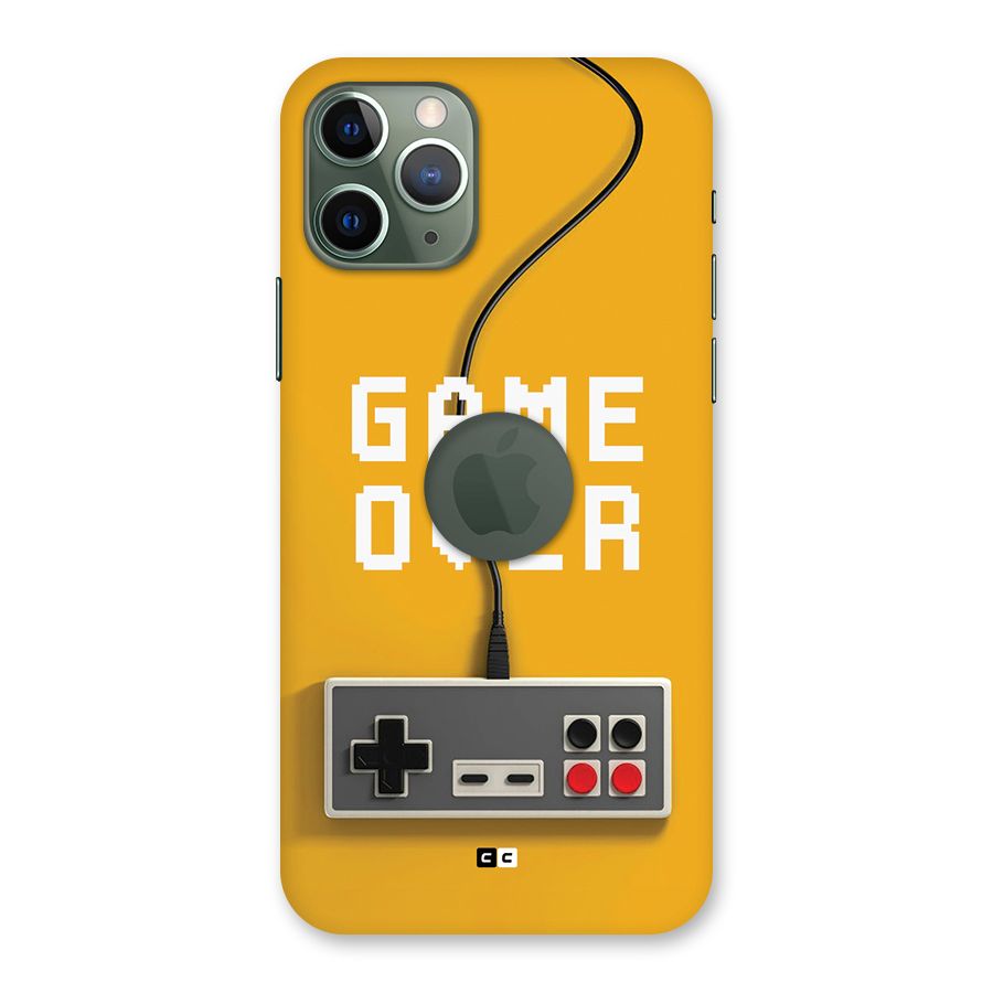Game Over Remote Back Case for iPhone 11 Pro Logo Cut