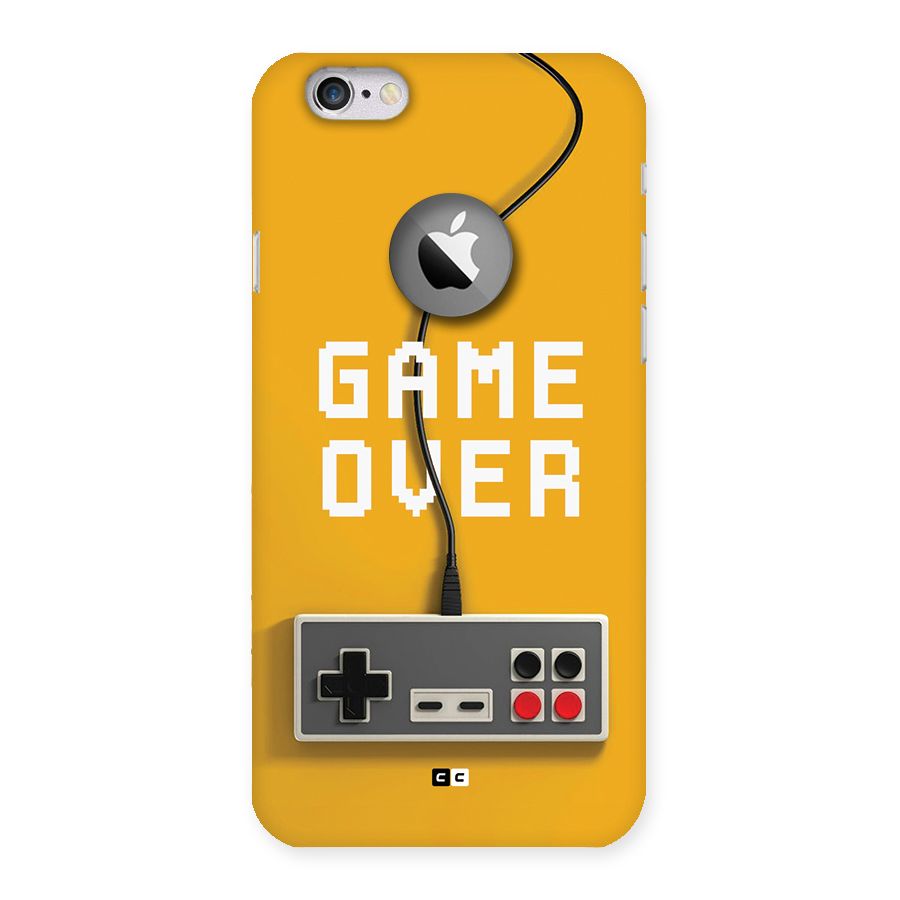 Game Over Remote Back Case for iPhone 6 Logo Cut