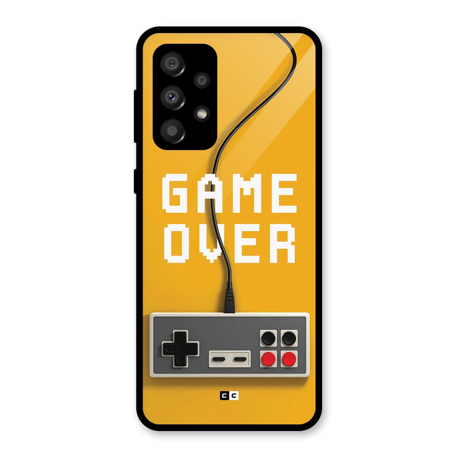 Game Over Remote Glass Back Case for Galaxy A32