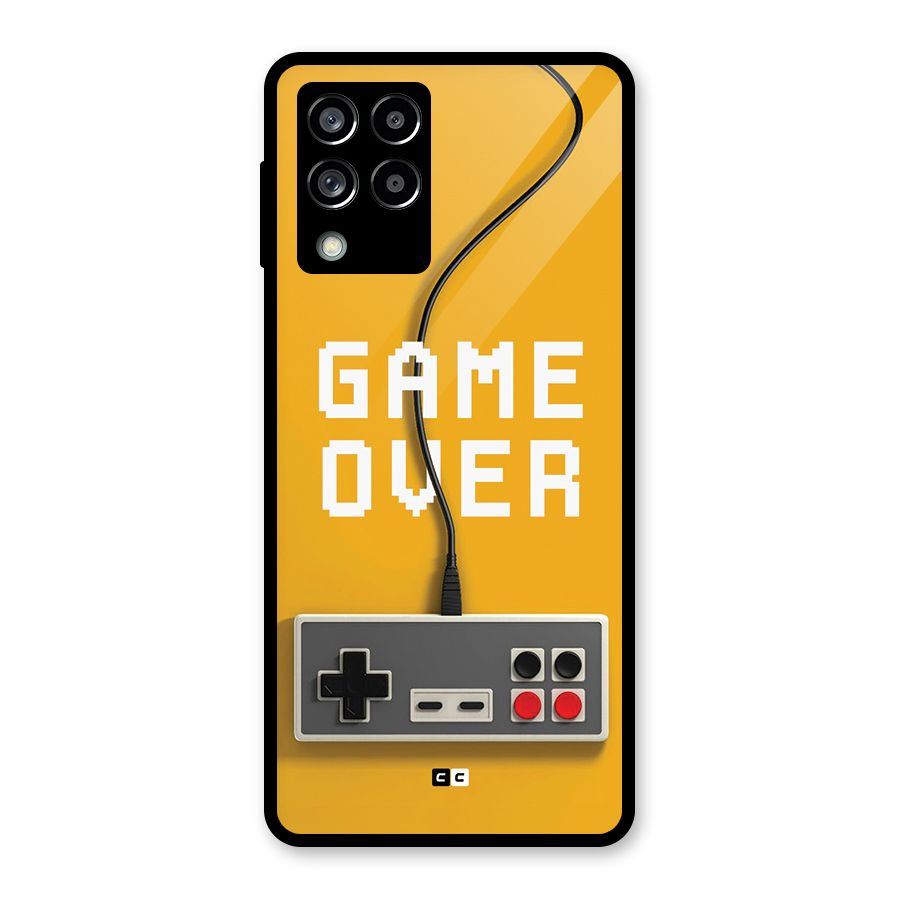 Game Over Remote Glass Back Case for Galaxy M53 5G