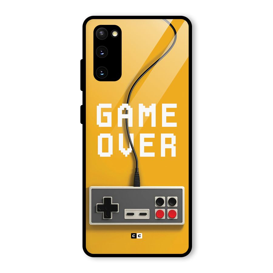 Game Over Remote Glass Back Case for Galaxy S20 FE 5G