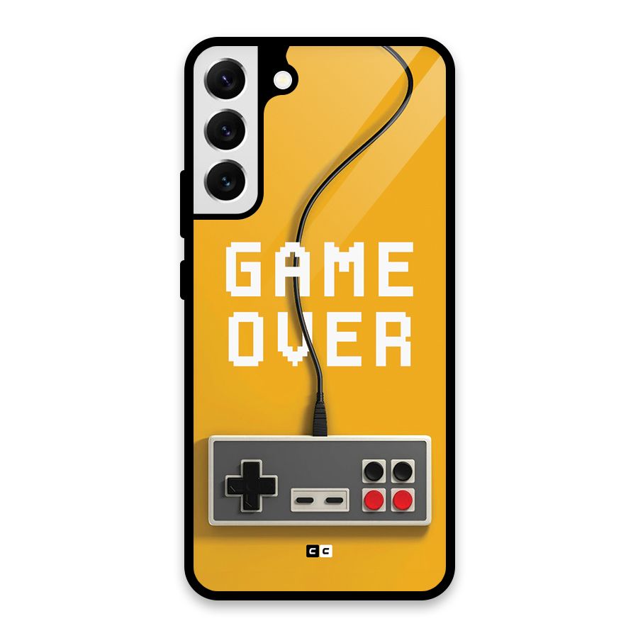 Game Over Remote Glass Back Case for Galaxy S22 Plus 5G