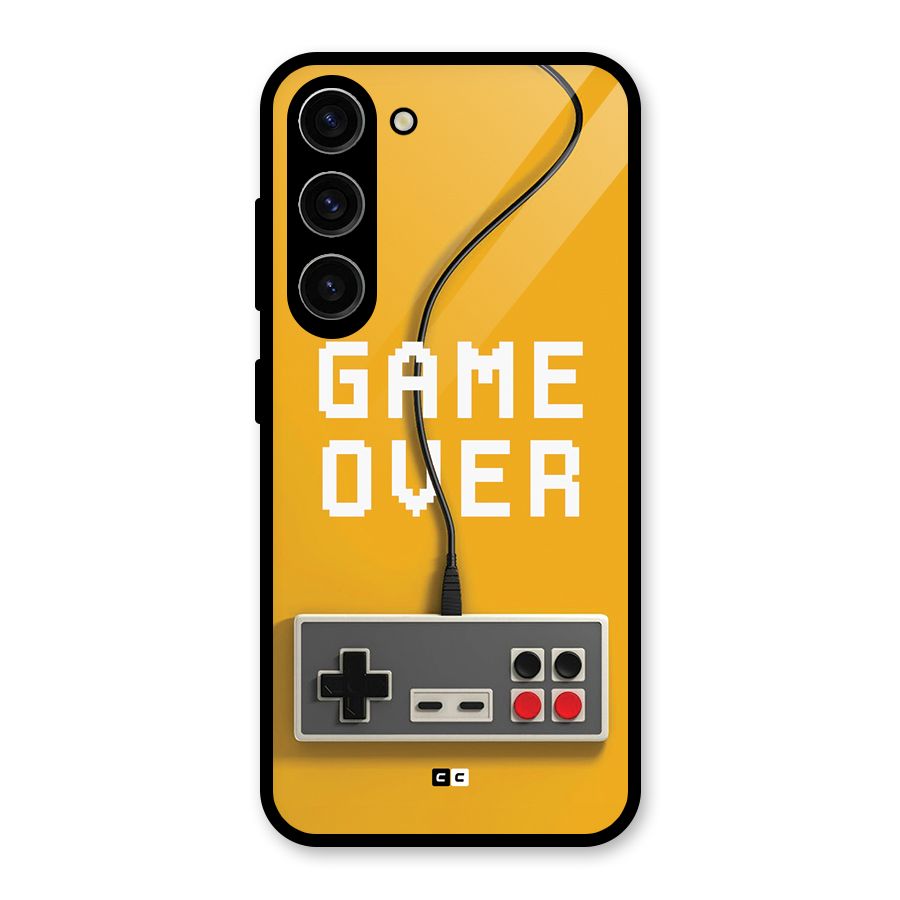 Game Over Remote Glass Back Case for Galaxy S23