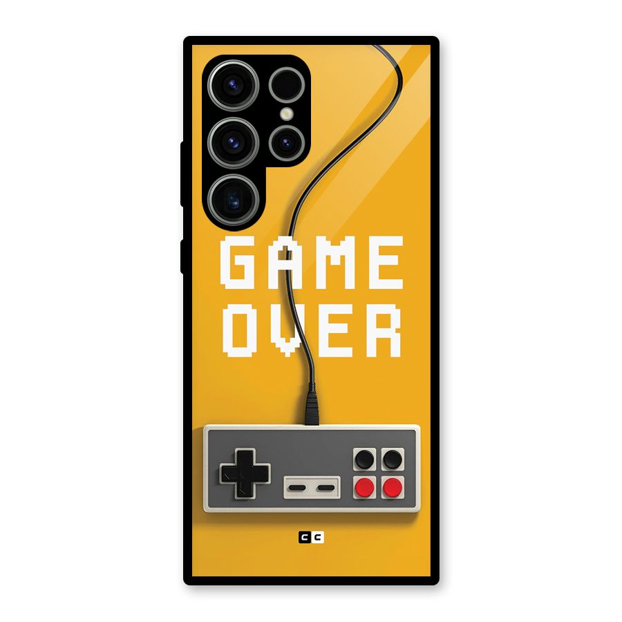 Game Over Remote Glass Back Case for Galaxy S23 Ultra