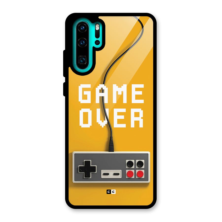 Game Over Remote Glass Back Case for Huawei P30 Pro