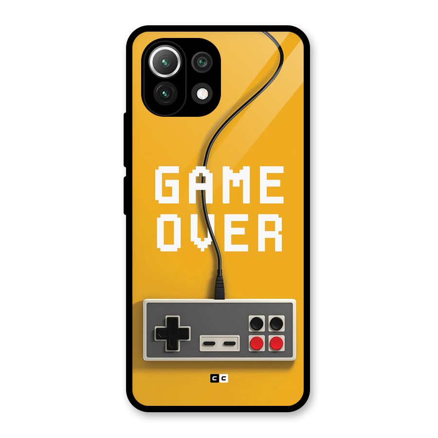 Game Over Remote Glass Back Case for Mi 11 Lite